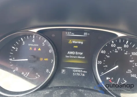 2016 Nissan Rogue S z USA, uszkodzony, nr VIN JN8AT2MVXGW131414